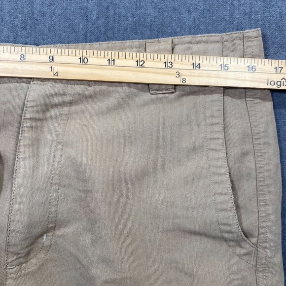 Columbia GRT Mens Khaki Cargo Shorts Size Small Outdoor Wear Polyester/Cotton - Picture 16 of 16